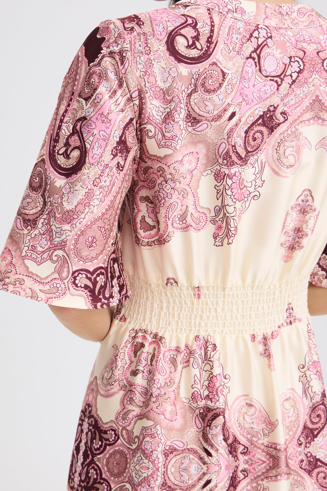 B.Young Jannike Dress- Birch Paisley