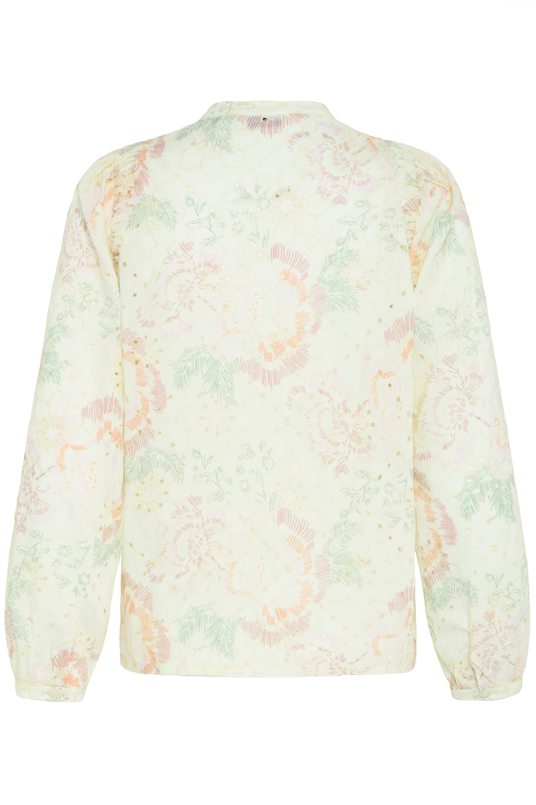 B.Young BYJOA Blouse - Birch Broderie Anglaise