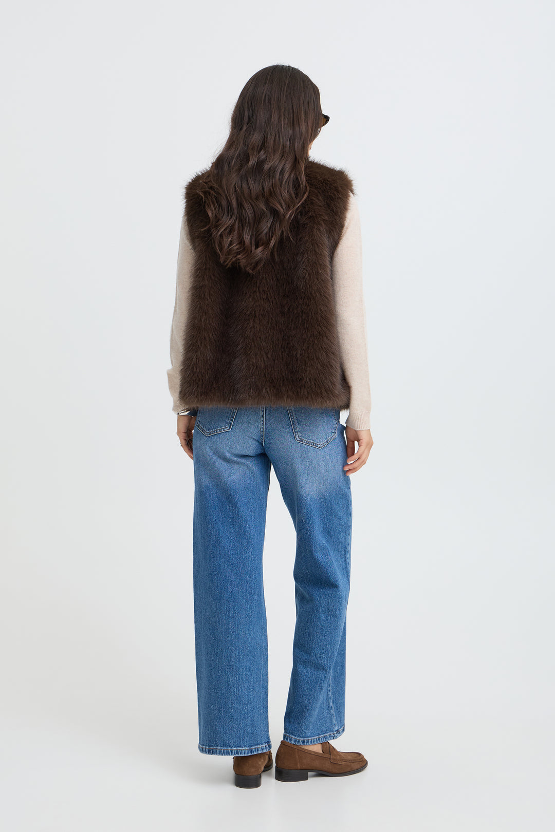 B.Young Cesille Waistcoat- Java Melange
