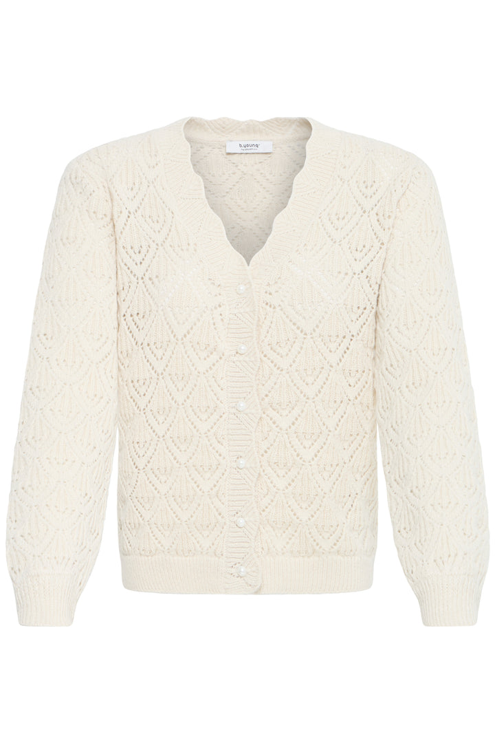 B.Young BYNOPPA Cardigan- Birch Melange