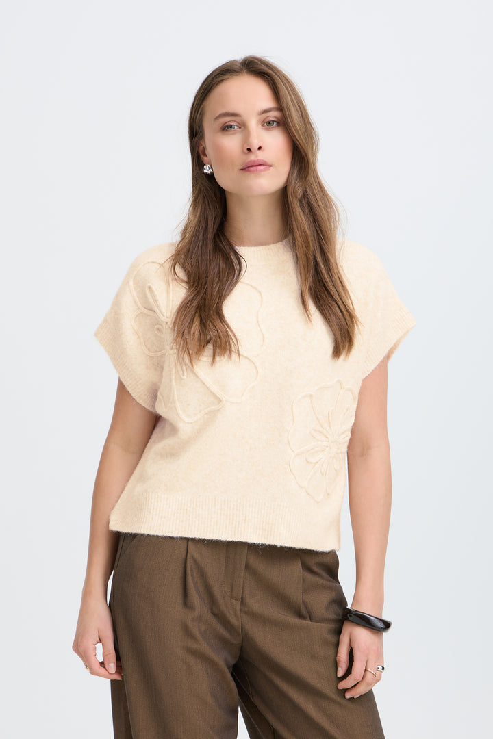 B.Young  BYOMEA Deco Slipover- Birch Melange