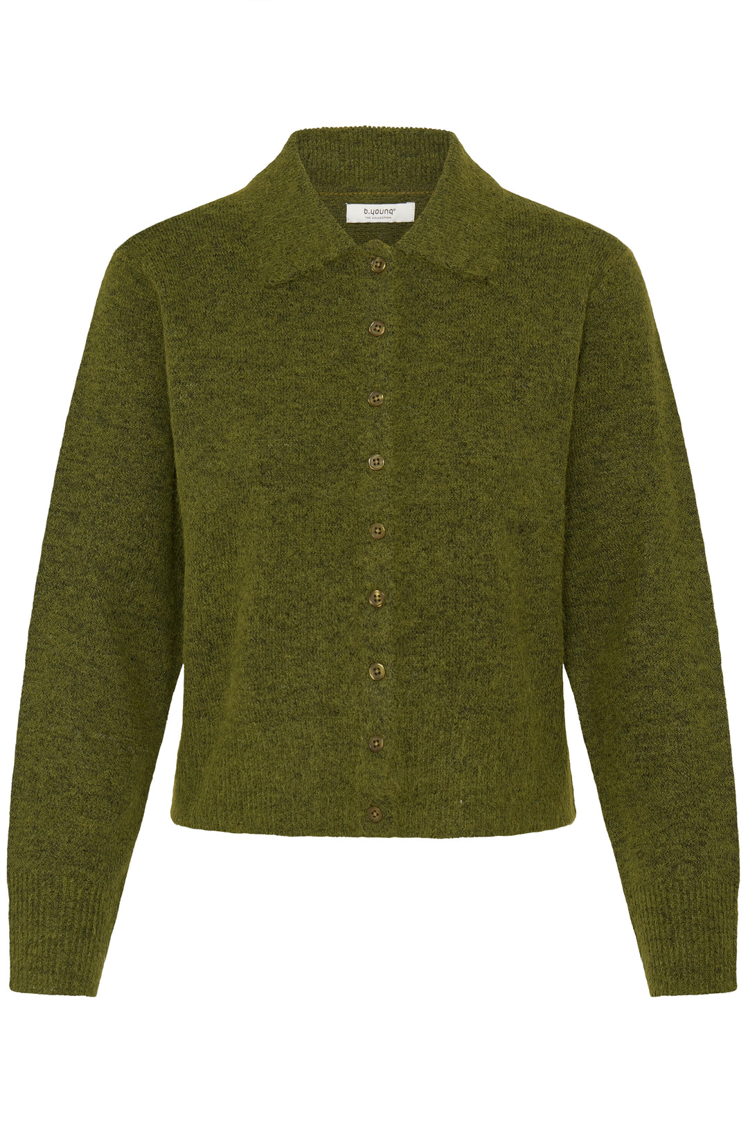 B.Young Byminua Cardigan- Avocado Melange