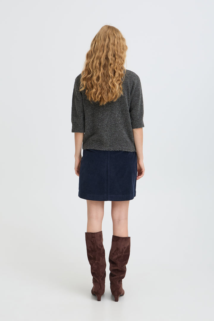 B.Young Byofira Cardigan- Dark Grey