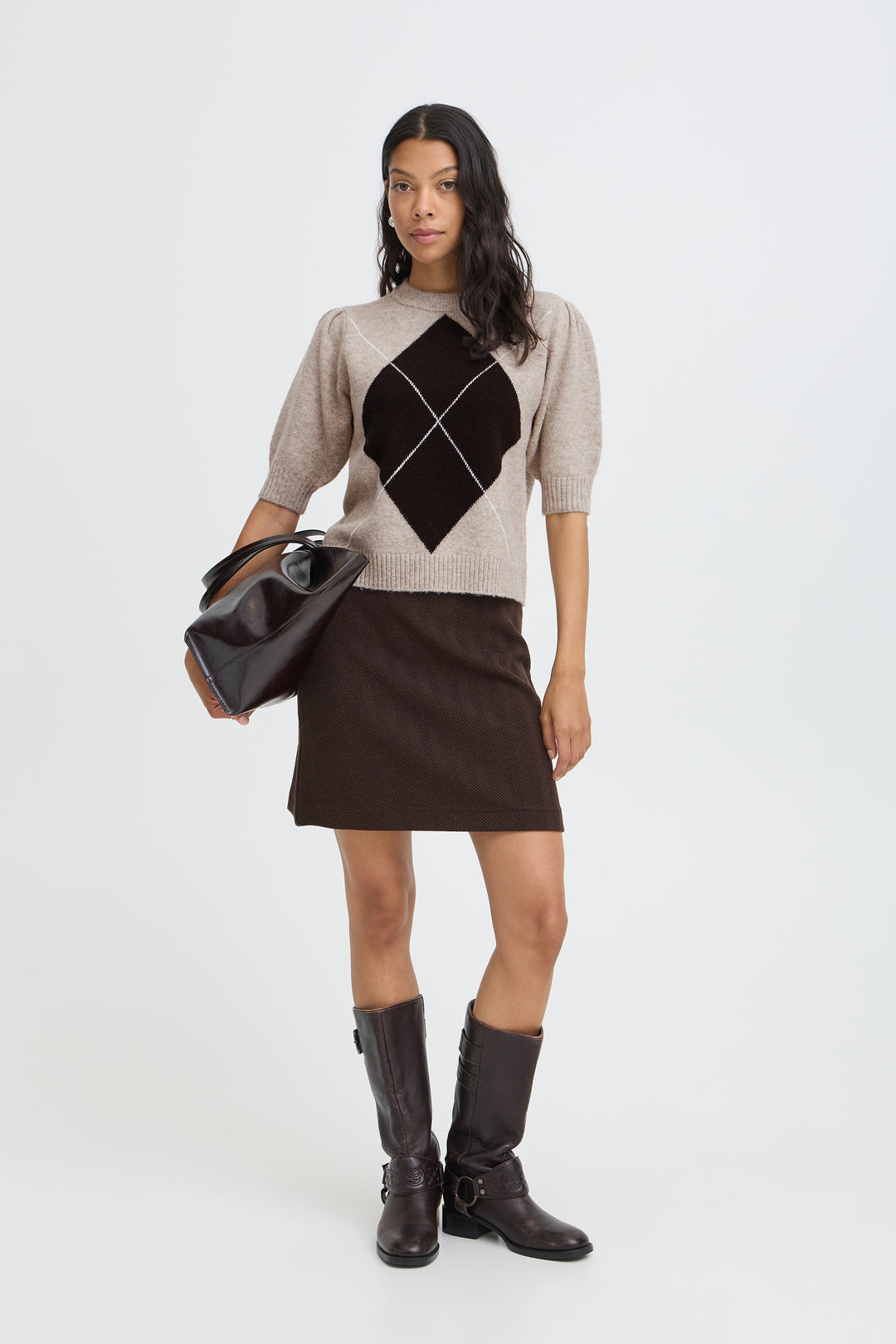 B.Young Byosmilla Short Sleeve Jumper