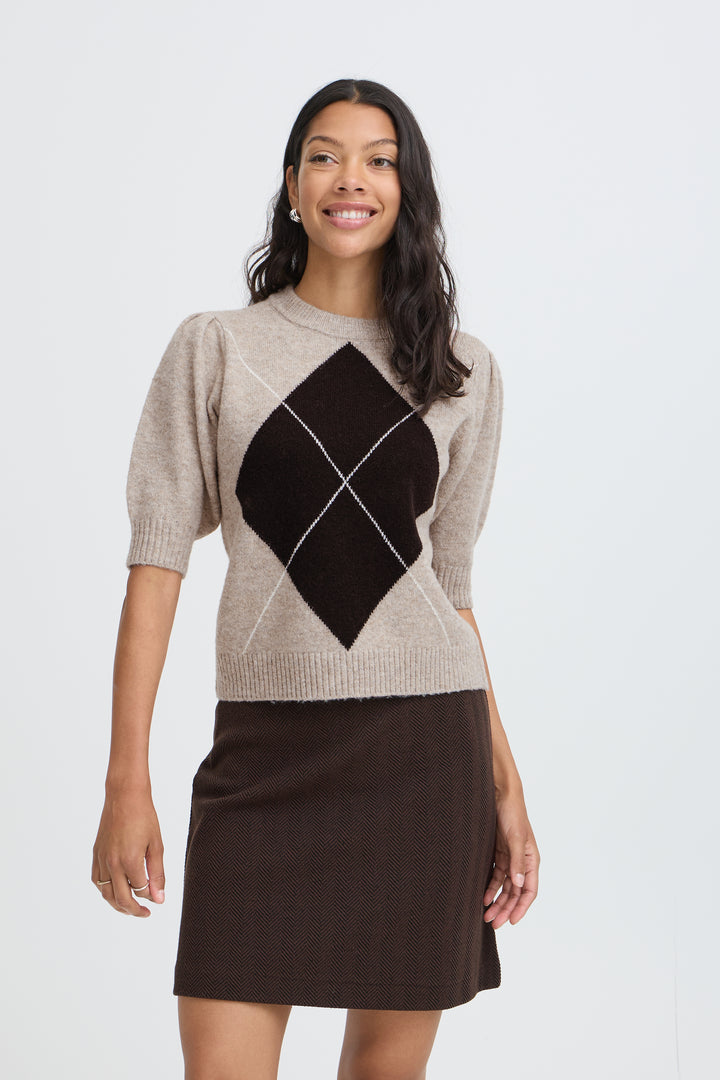 B.Young Byosmilla Short Sleeve Jumper