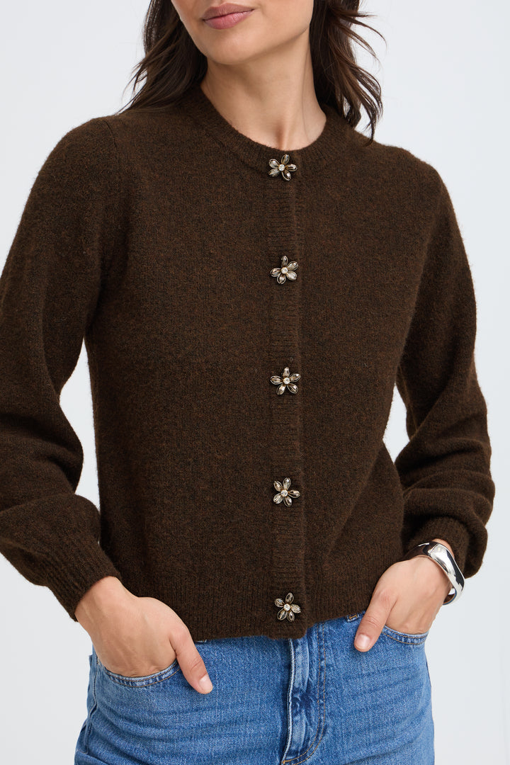 B.Young BYomea Deco Cardigan 2- Java Melange