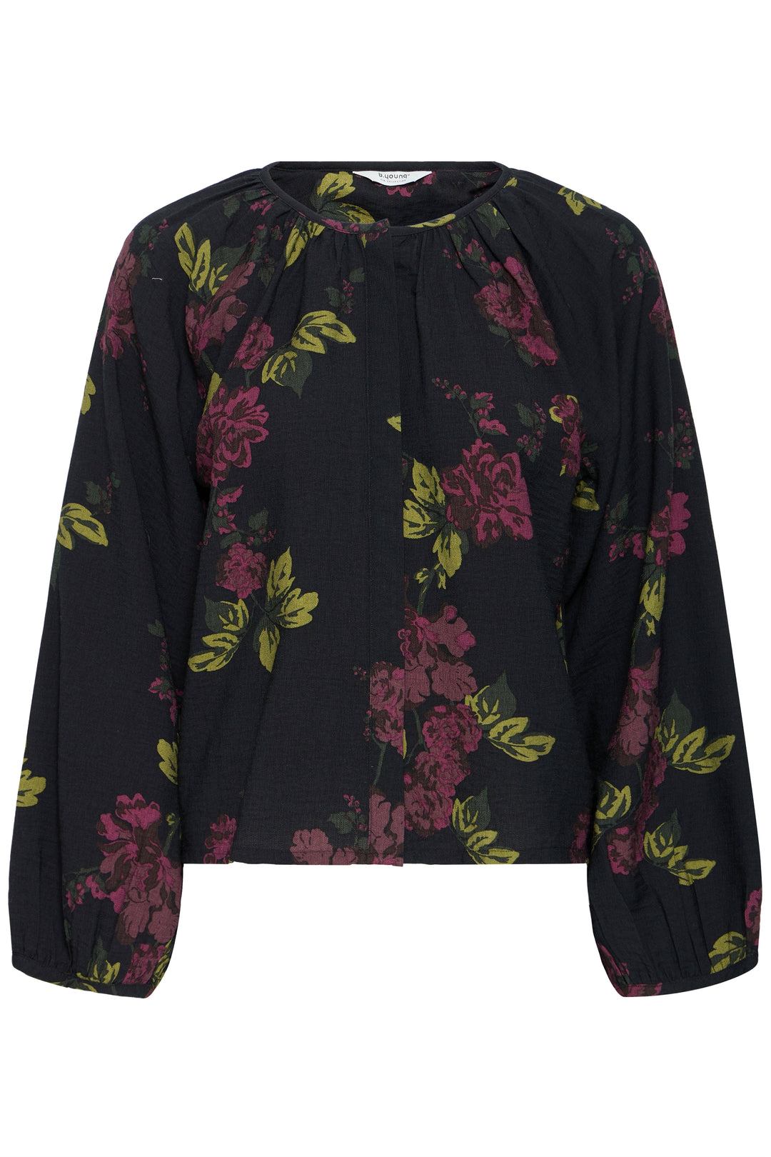 B.Young Byjania Blouse- Fudge Winter Rose