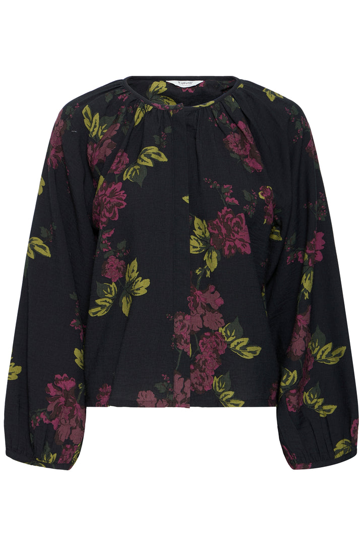 B.Young Byjania Blouse- Fudge Winter Rose