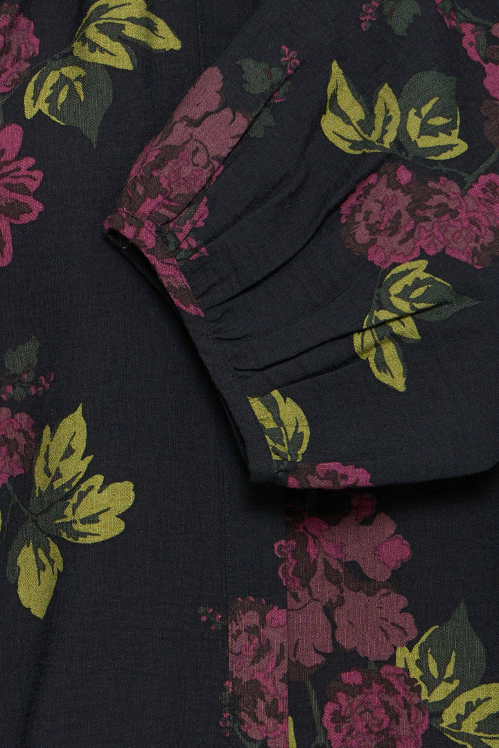 B.Young Byjania Blouse- Fudge Winter Rose