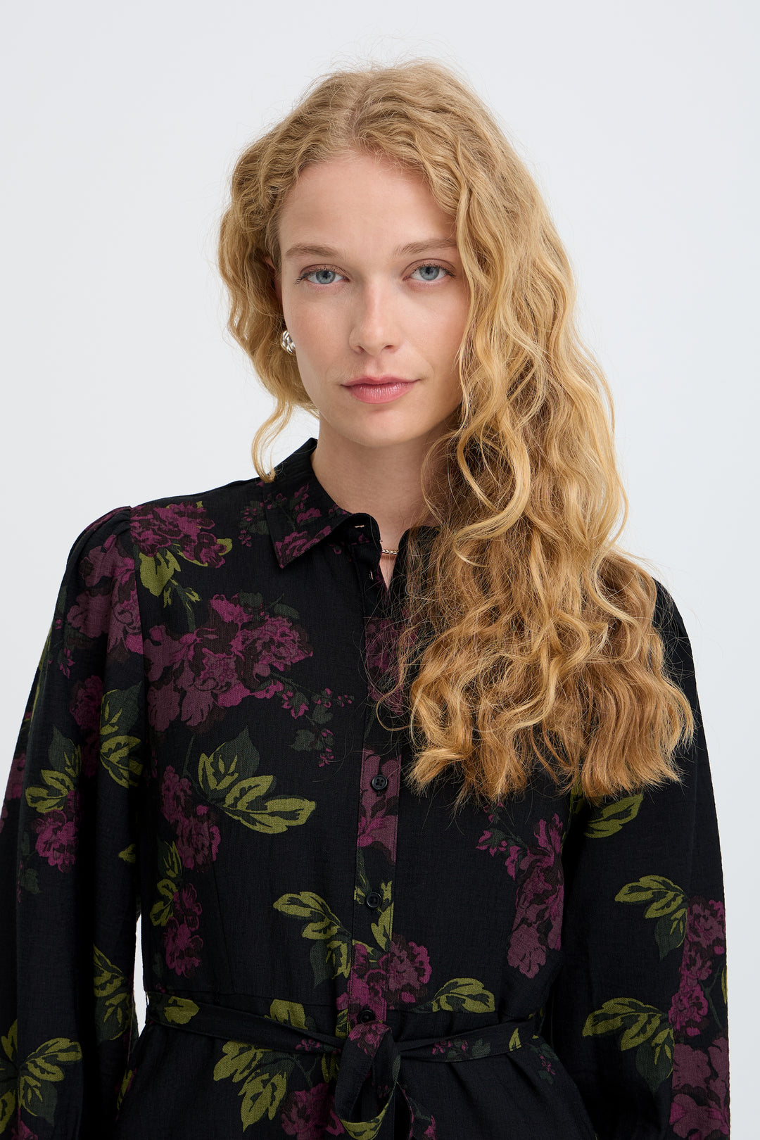 B.Young BYjania Dress- Fudge Winter Rose