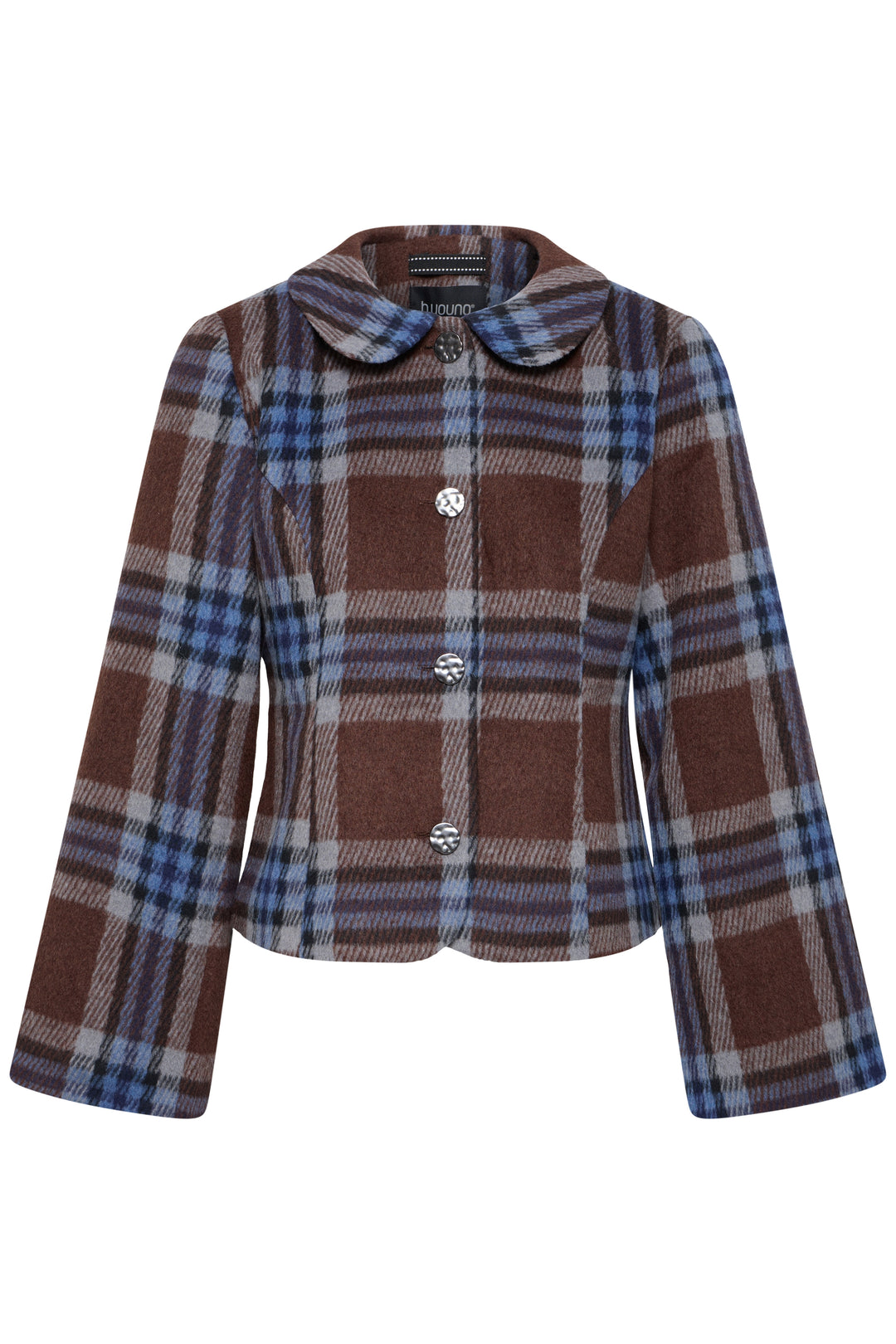 B.Young Bybree Jacket- Potting Soil Check