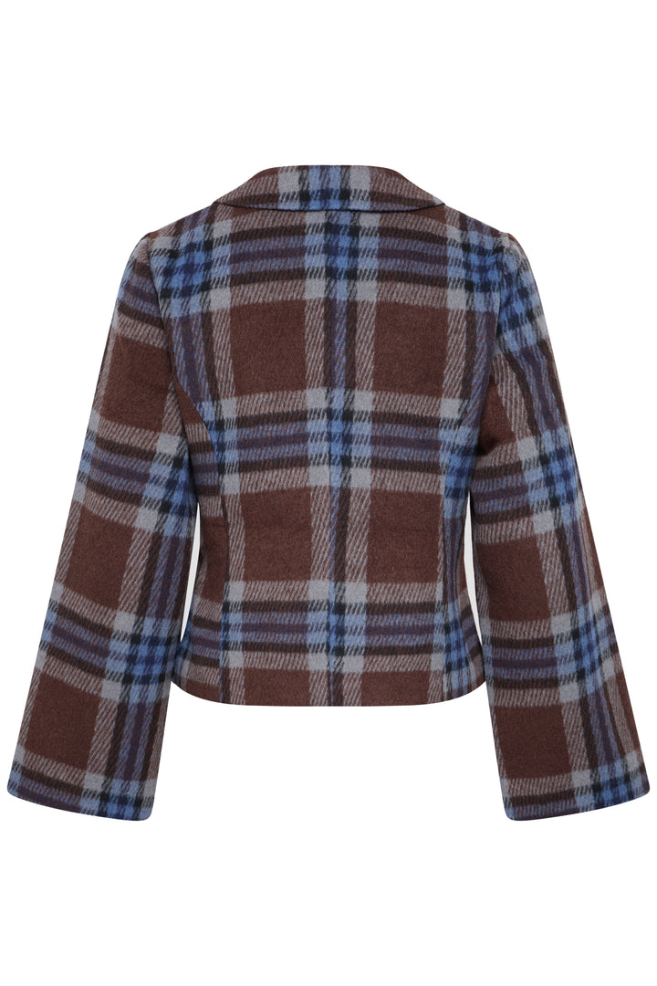 B.Young Bybree Jacket- Potting Soil Check