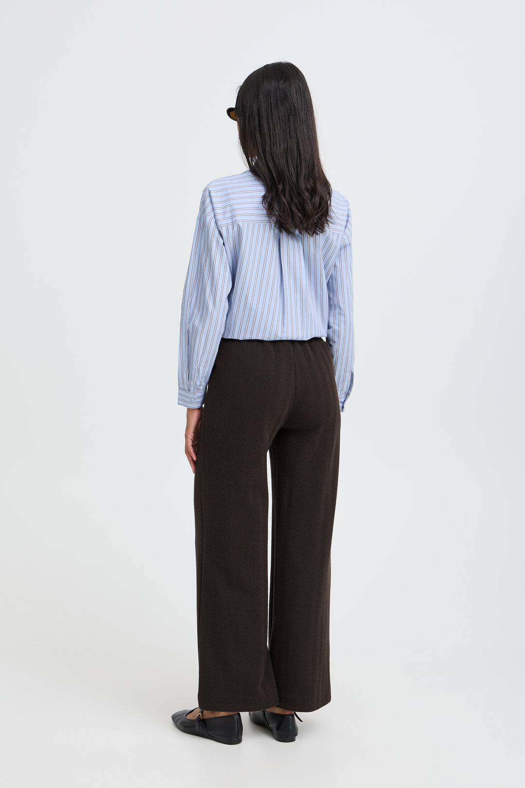 B.Young Bypetrina Trousers- Java Meteorite Mix