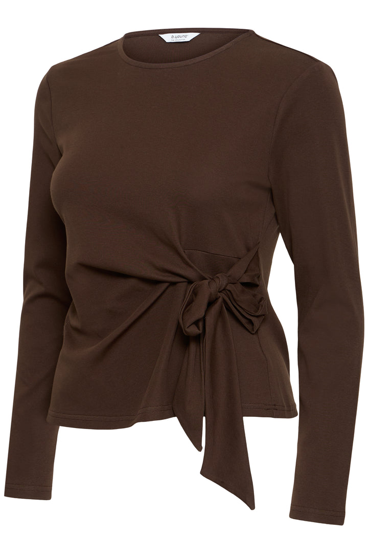 B.Young Byrimonica Tie T-shirt- Java