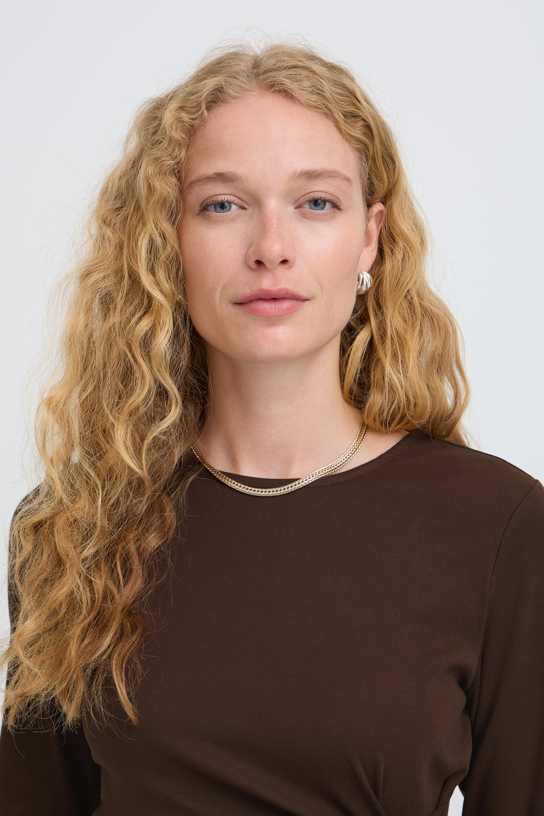 B.Young Byrimonica Tie T-shirt- Java