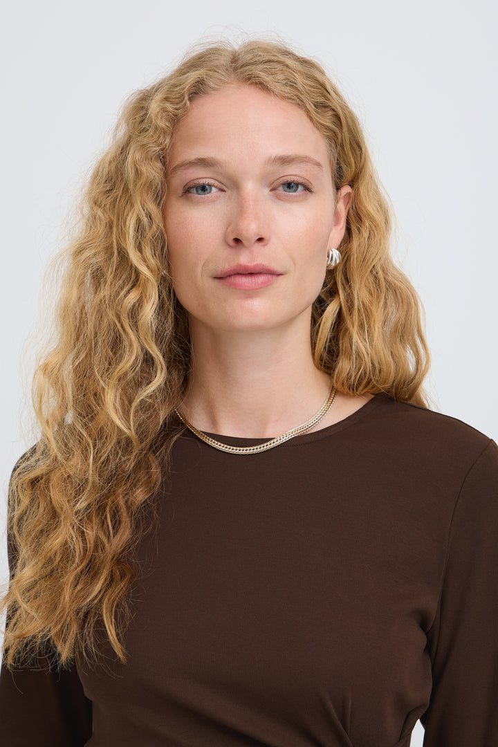 B.Young Byrimonica Tie T-shirt- Java