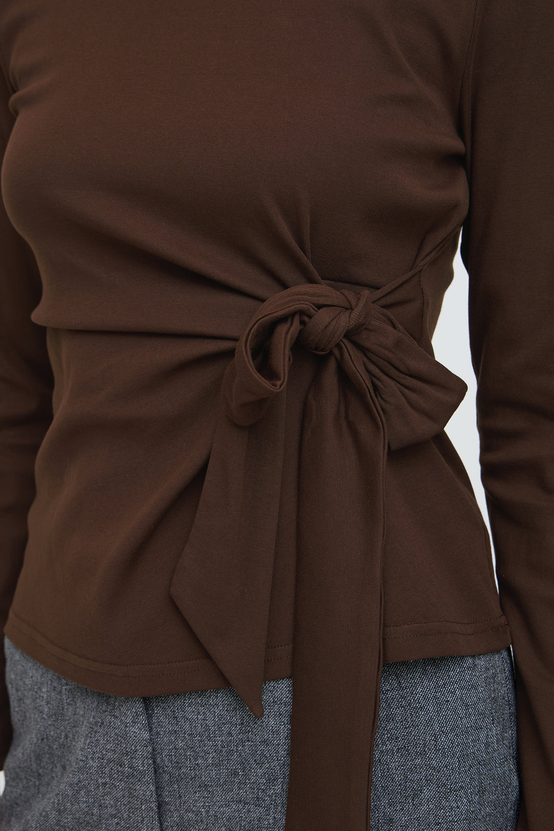 B.Young Byrimonica Tie T-shirt- Java