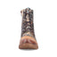 Rieker Multi Colour Patterned Zip Up Boot