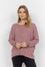 Soya Concept Biara round neck Top- Blush