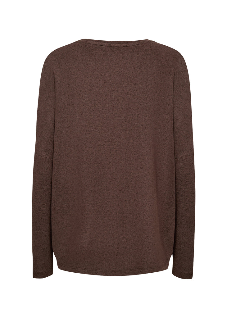 Soya Concept Brown Biara long sleeved top