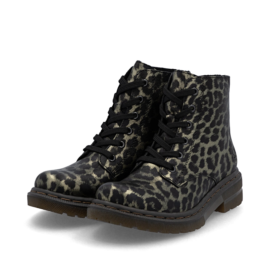 78240-90 Rieker Animal Print Boot