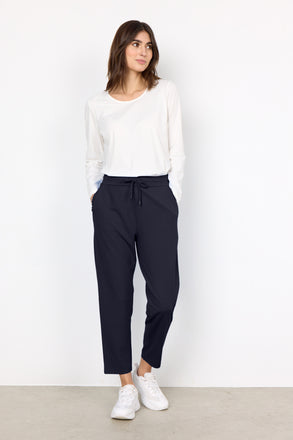 Soya Concept SC-Siham 2 Pants - Navy
