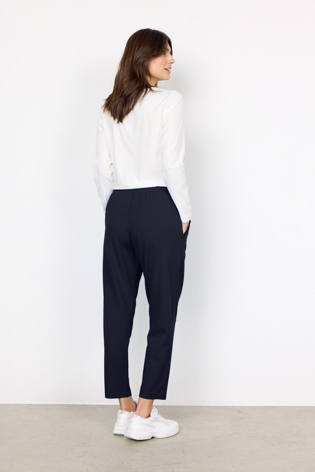 Soya Concept SC-Siham 2 Pants - Navy