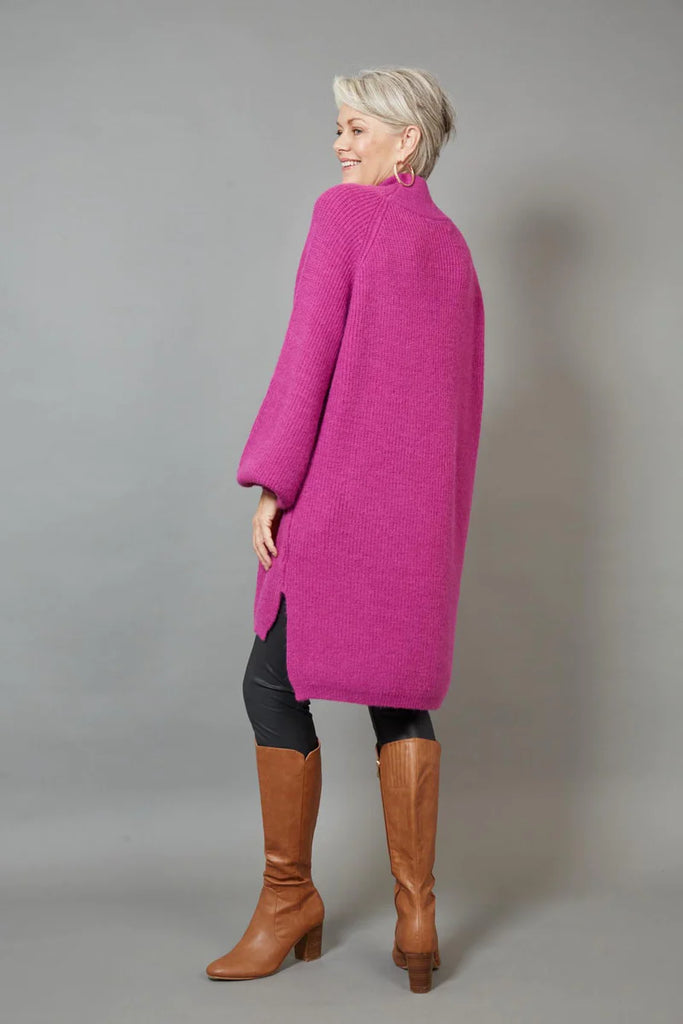 Eb&Ive Kit Knit Top/Dress Mulberry