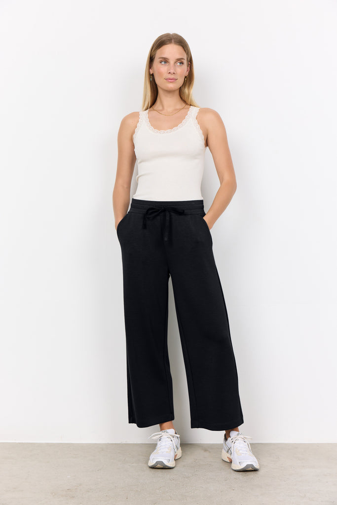 Soya Concept Banu 26 Pants- Blacked cropped