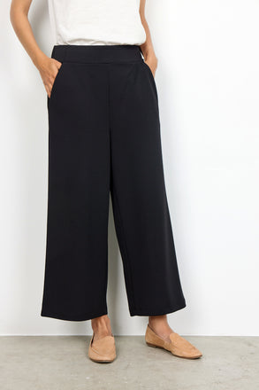 Soya Concept Siham 48 Cropped pants- Black