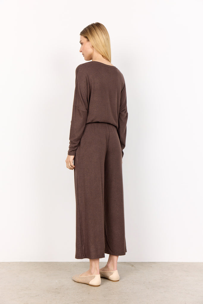 Soya Concept Biara Brown Relaxed Fit Lounge Pants