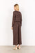 Soya Concept Biara Brown Relaxed Fit Lounge Pants