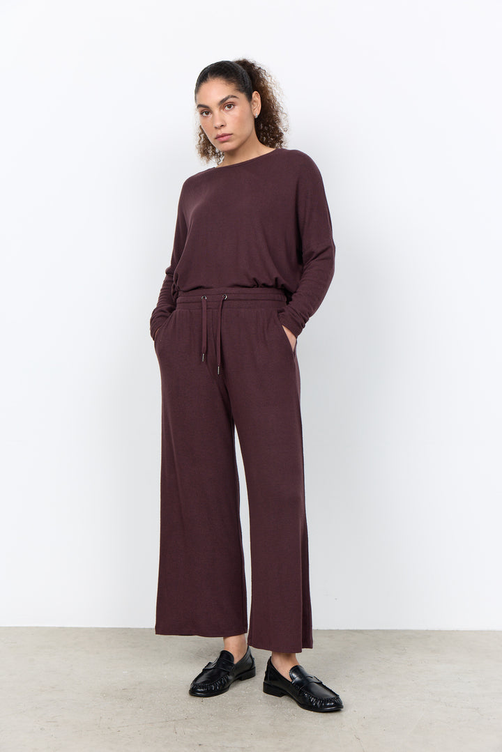 Soya Concept Biara 74 Trousers-Chocolate