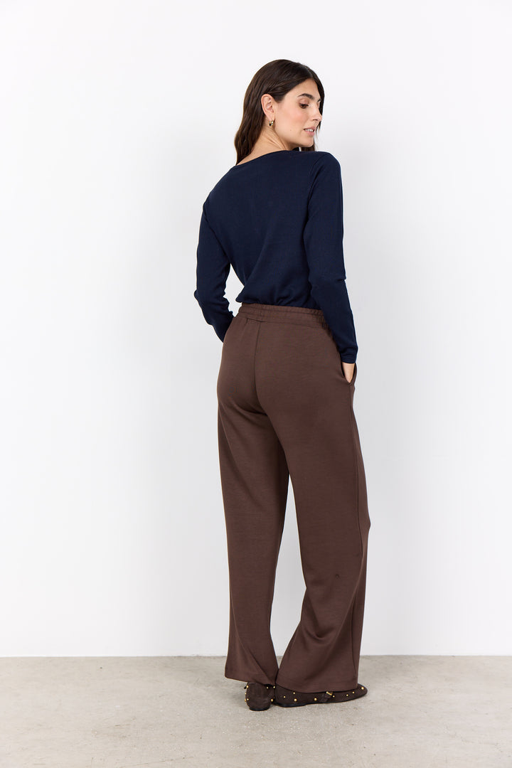 Soya Concept Banu Pants - Chocolate