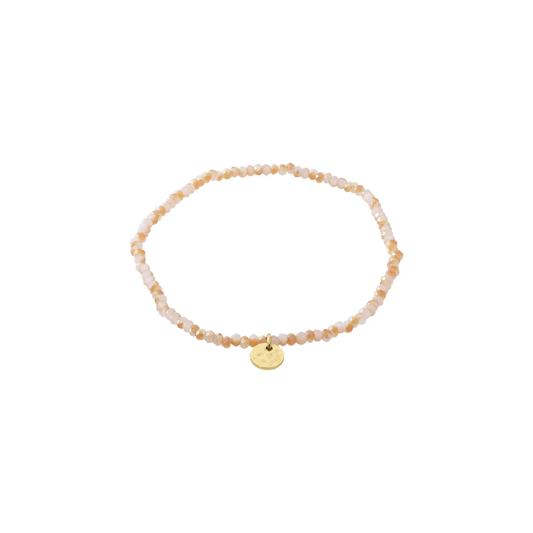 Pilgrim Indie Rose Bracelet, Gold-Plated
