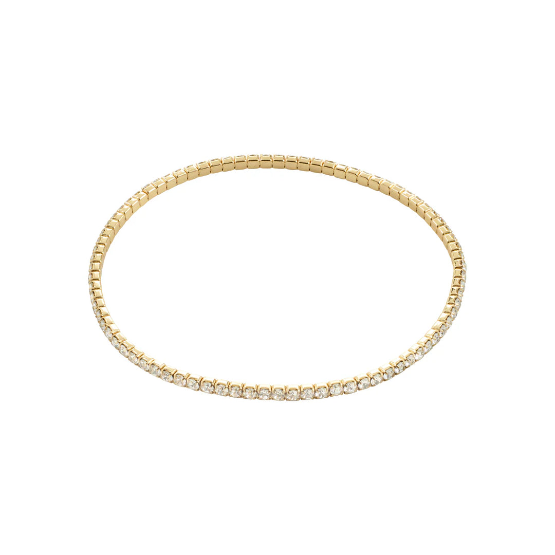 Pilgrim Arash Crystal Bracelet, Gold-Plated