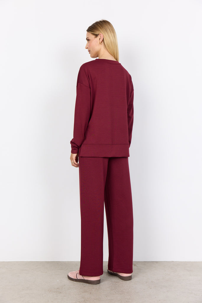 Soya Concept Banu 164 Sweatshirt- Maroon
