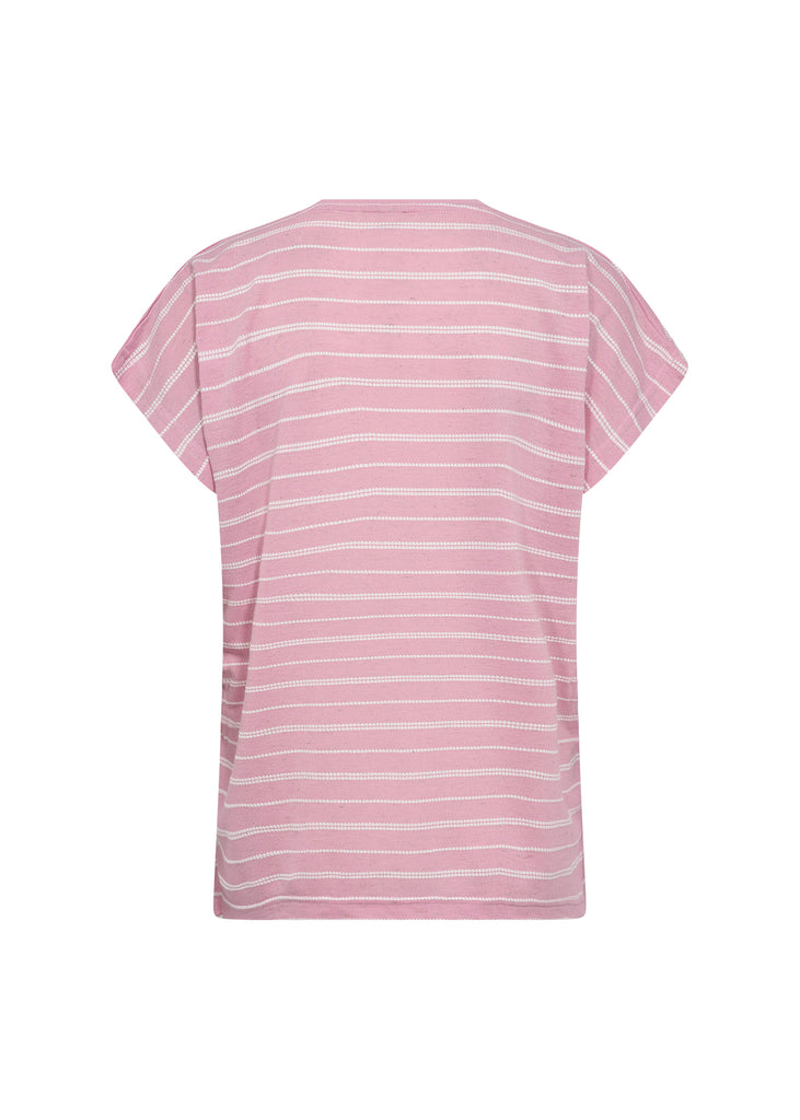 Soya Concept Defne1 T-Shirt- pink stripe