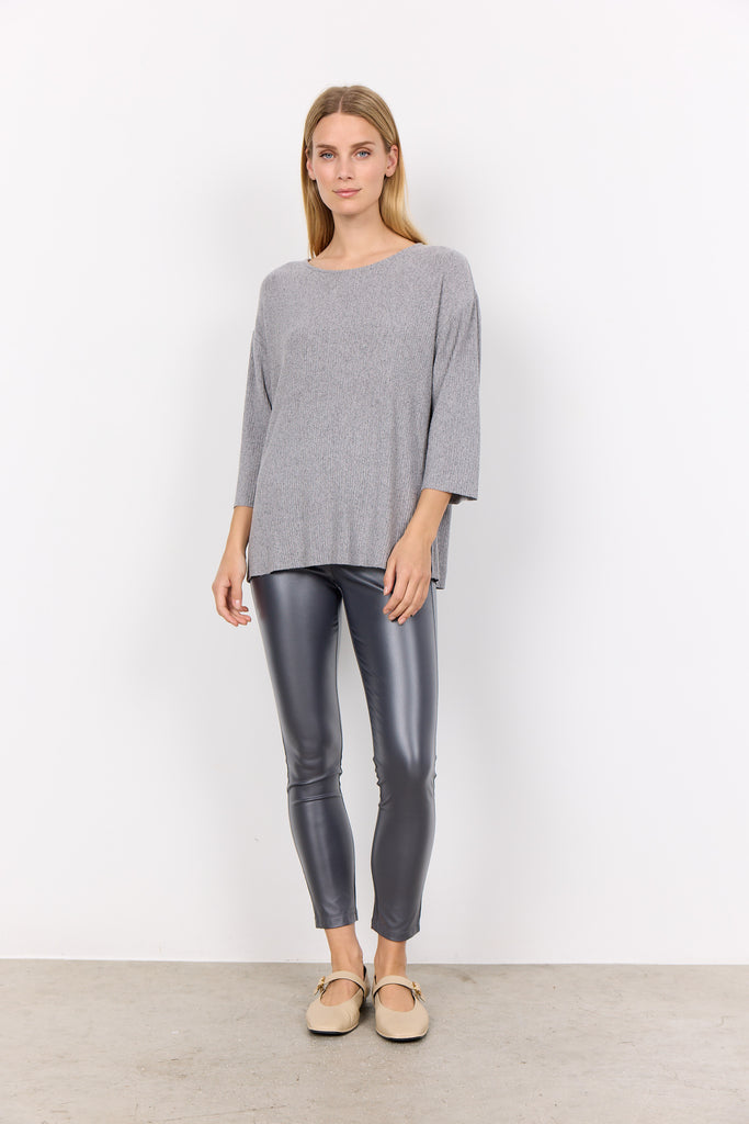 Soya Concept Inas Top- Light Grey