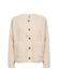 Soya Concept Onyx Teddy cardigan- Cream