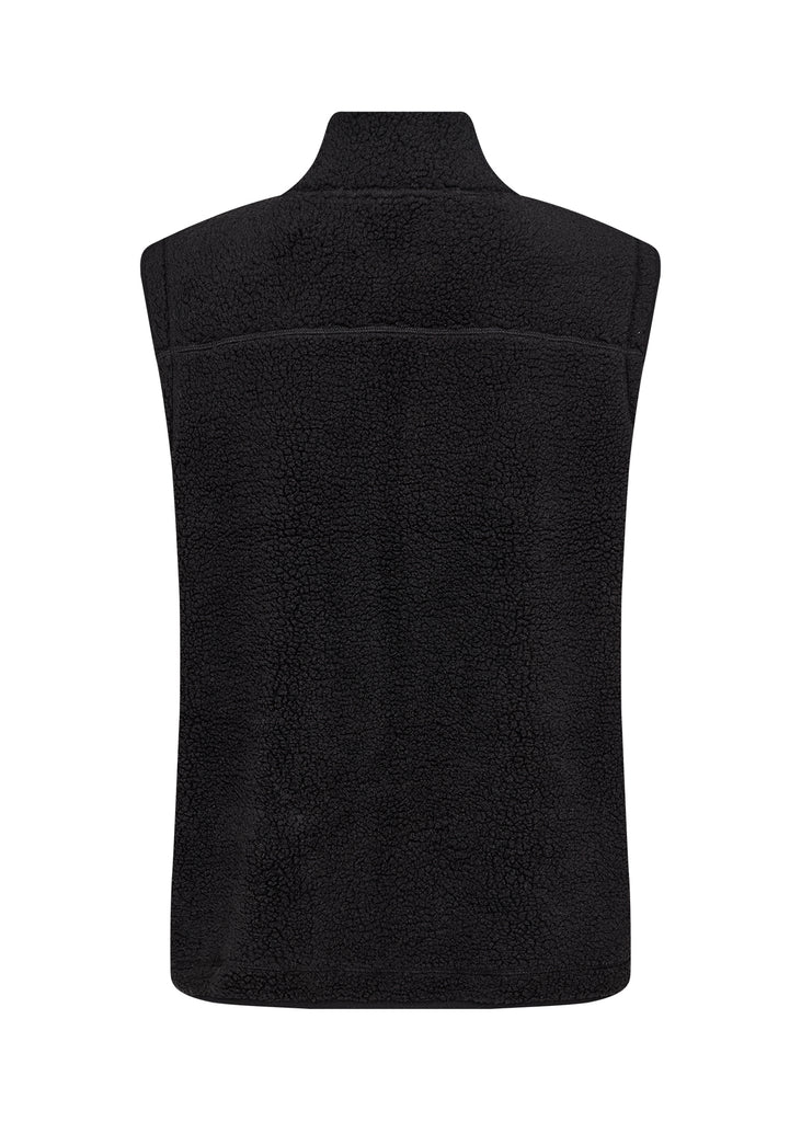 Soya Concept Onxy Waistcoat- Black