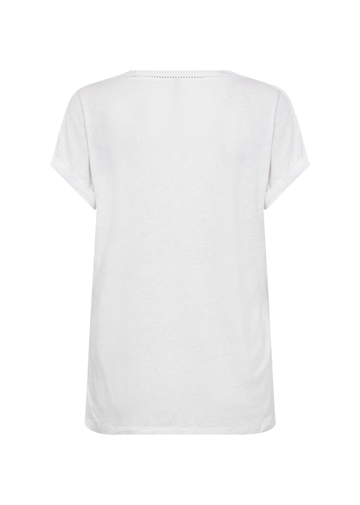 Soya Concept Emel 4 Tshirt - White