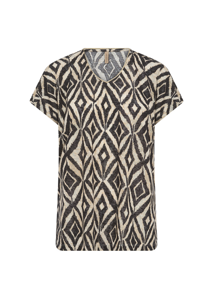 Soya Concept Aretha Abstract T- shirt