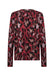 Soya Concept Marica 341 Blouse - Red Abstract Print