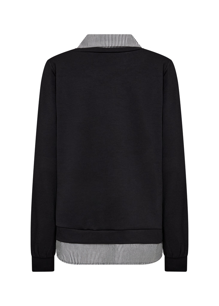 Soya Concept Banu 264 Blouse - Striped Collar