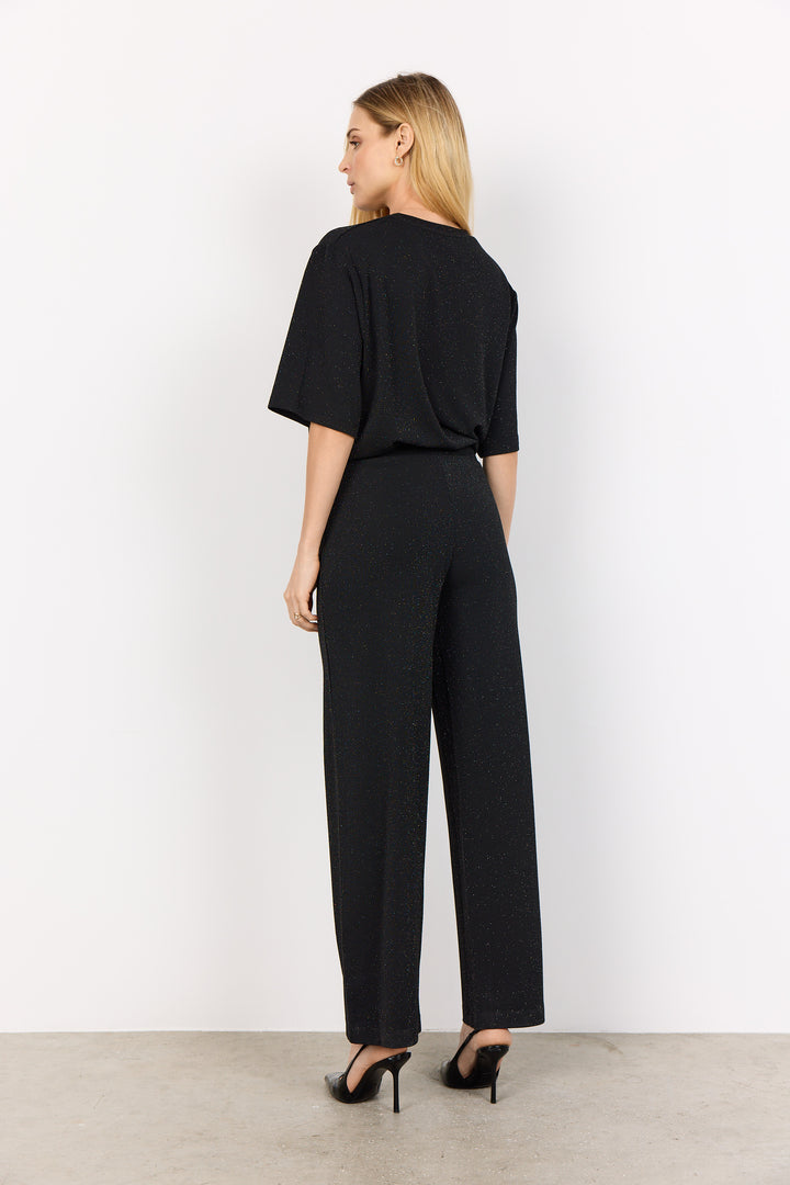 Soya Concept Andine Pants - Black Shimmer