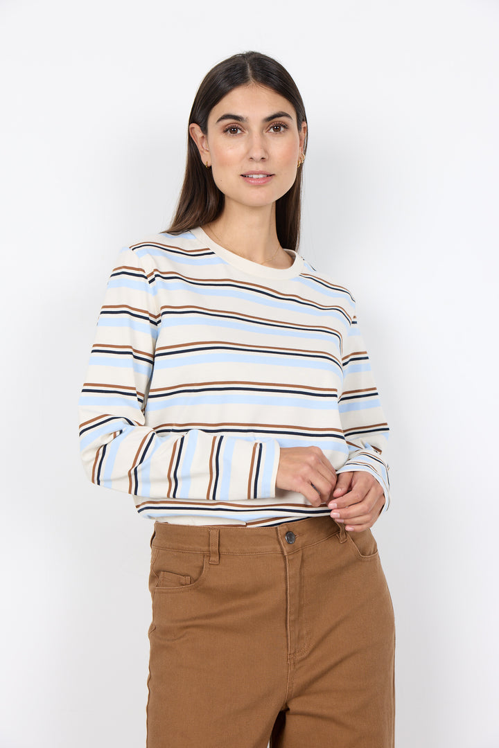 Soya Concept SC-Base 1 Stripe Top - Winds