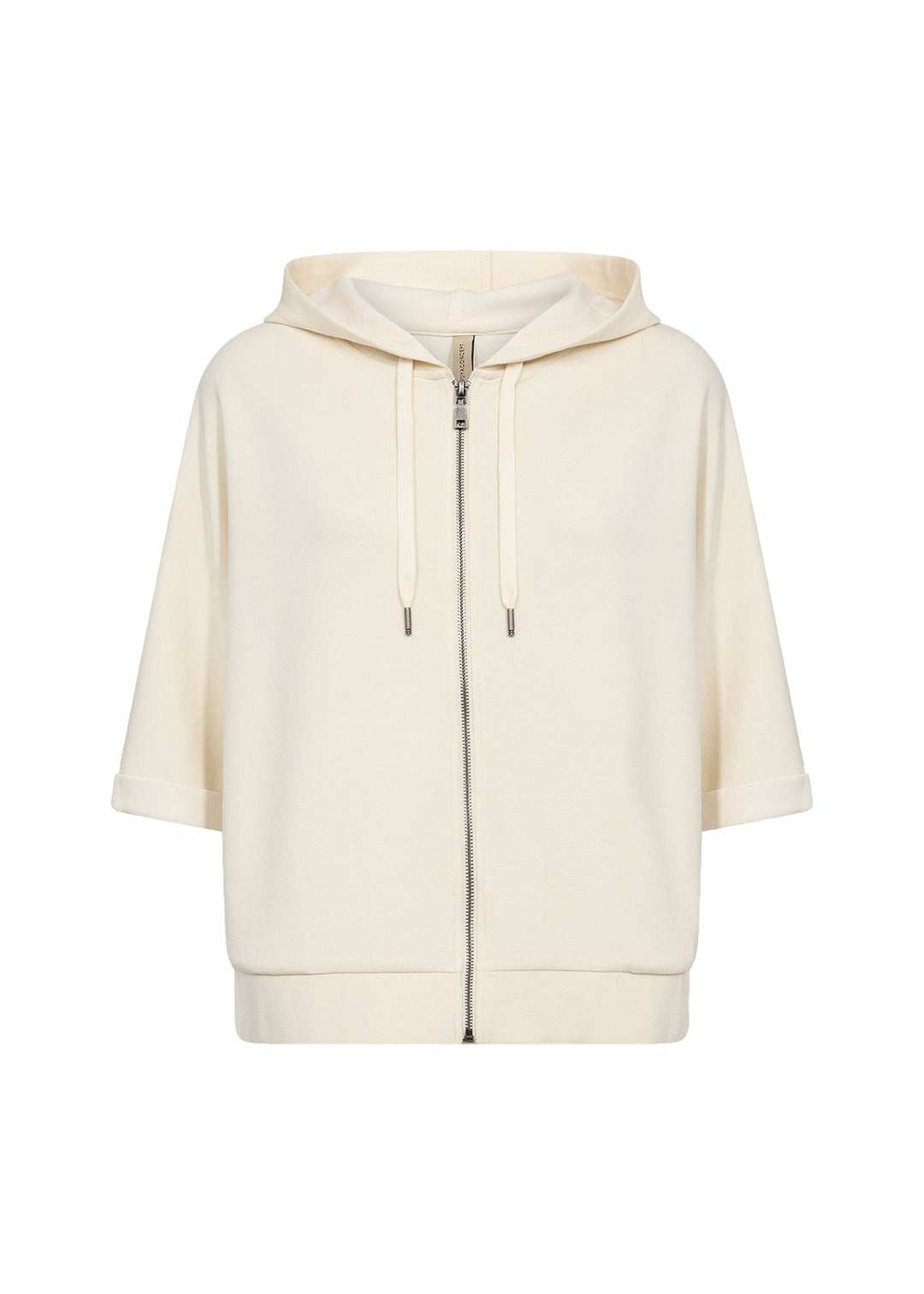 Soya Concept Banu Zip Up Top- Off White