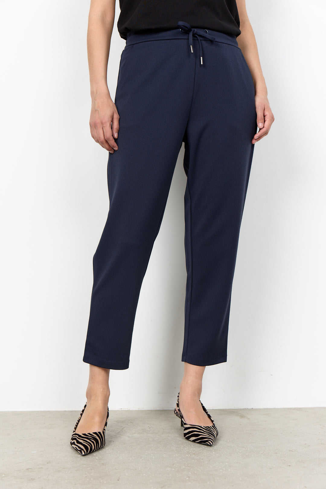 Soya Concept SC Siham 101 Trousers- Navy