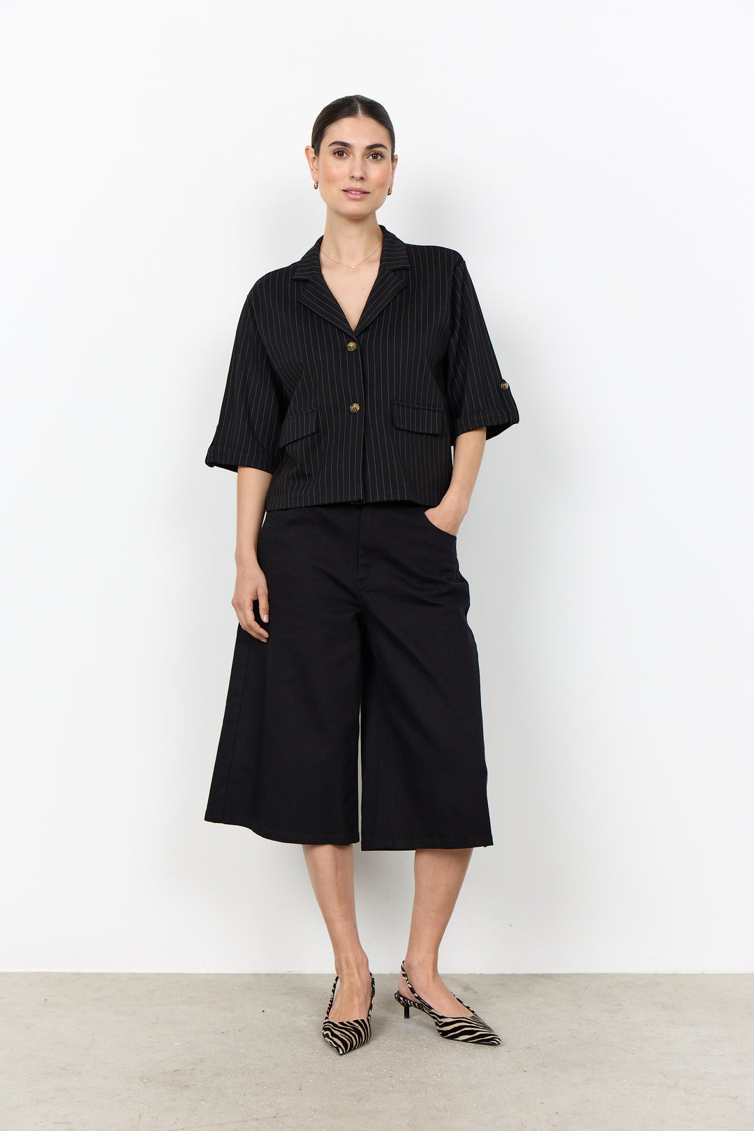 Soya Concept SC-Gill Striped Blazer